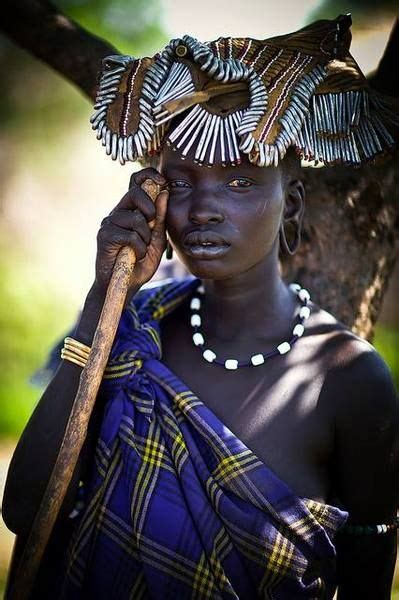 Africa Beauty Mursi Woman Ethiopia © Steven Goethals African