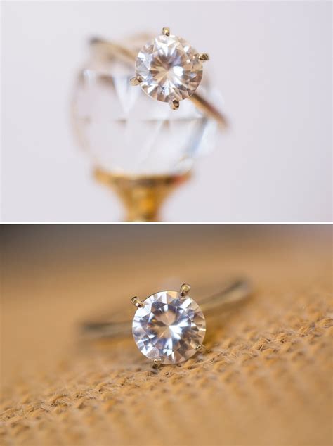 Styled Engagement Ring Macro Shots Chesapeake Charm Photography