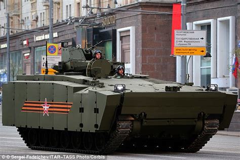 Russia Reveals Latest Ifv Kurganets 25 Uses Playstation Controller
