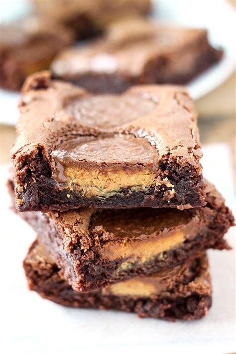 reeses peanut butter cup brownies recipe brownie cups peanut butter cup brownies dessert