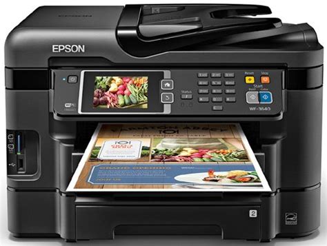 Best Buy Epson Workforce Wf 3640 Wireless And Wifi Direct All In One