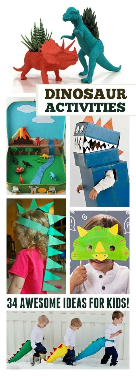 34 Awesome Dinosaur Activities For Kids My Little Dinosaur Fan Is