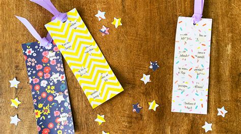 Make Your Own Bookmark With Supplies You Have At Home