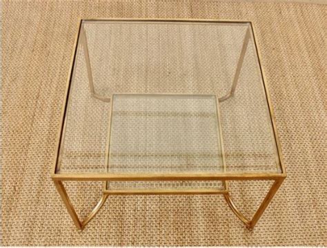 Side Table Gold Square Bevelled Glass Jenny Robert Exclusive Décor Sa Decor And Design