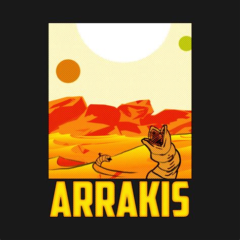 Visit Arrakis Dune T Shirt Teepublic