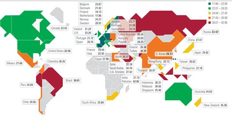 Map How Countries Stock Markets Stack Up On Esg Morningstar