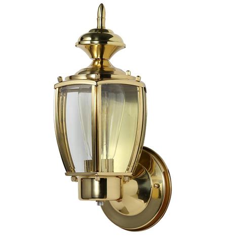 Design House Jackson Solid Brass Outdoor Wall Mount