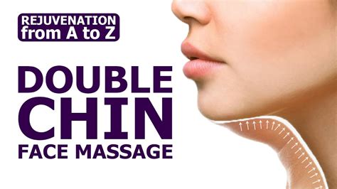 how to get rid of double chin face massage rejuvenation in real time youtube