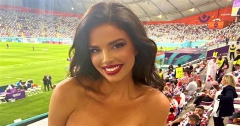 Croatia Fan Ivana Knoll’s Wild Outfit Goes Viral At World Cup Game 7