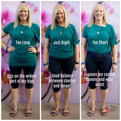 Where To End Tops To Make Your Hips And Tummy Look Slimmer Apple