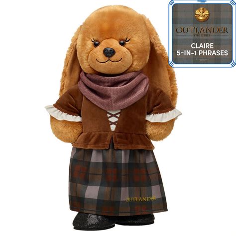 outlander how to get your own jamie and claire build a bear collectibles