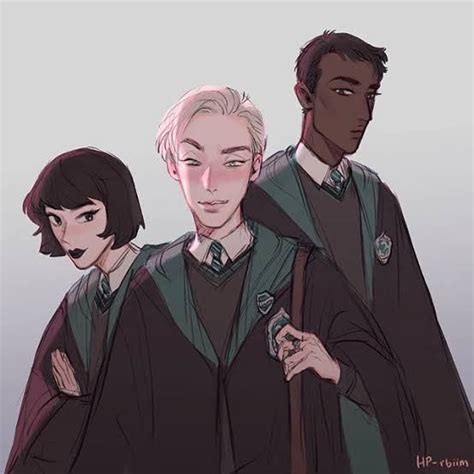 The Silver Trio Harry Potter Anime Harry Potter Fantazi Sanat Işleri