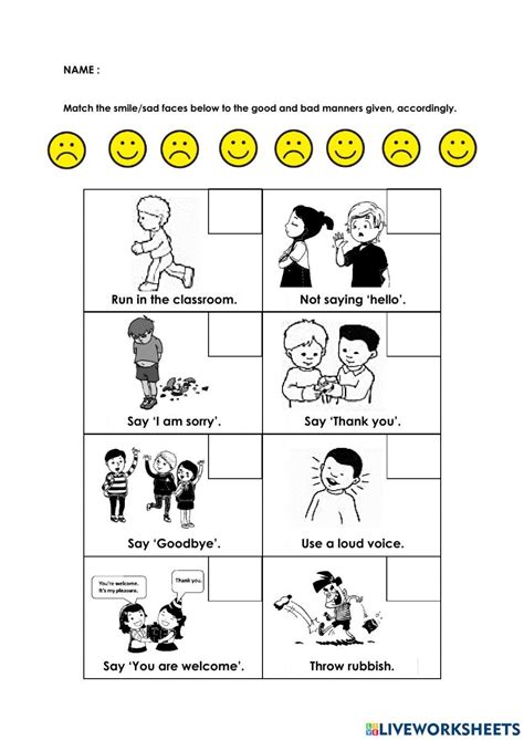 71 Manners English Esl Worksheets Pdf And Doc Worksheets Library
