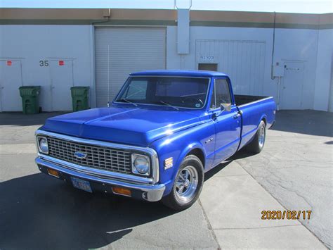 1972 Chevrolet C10 Pickup At Glendale 2020 As T168 Mecum Auctions