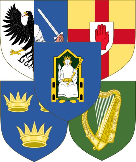5 Provinces Of Ireland Arms Request Rleftistheraldry