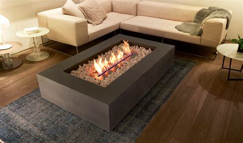 The equinox ethanol burner fire table offers a spacious table and fire pit all in one, measuring over 1.6m in length and a meter wide, perfect for entertaining with its unique sunken burner design and. EcoSmart Wharf Outdoor Bio Ethanol Fire Table £3596 + vat ...