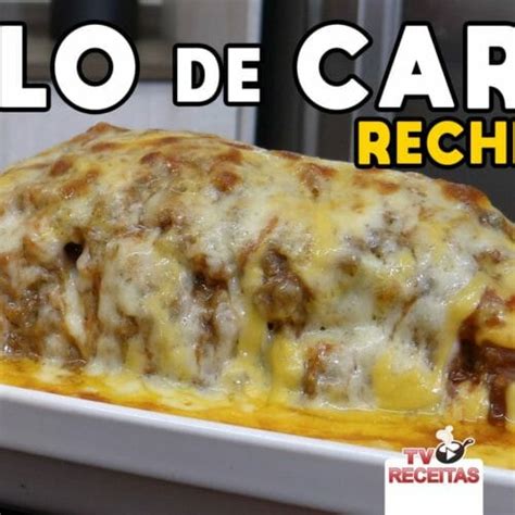 Bolo De Carne Recheado Tv Receitas Tv Churrasco