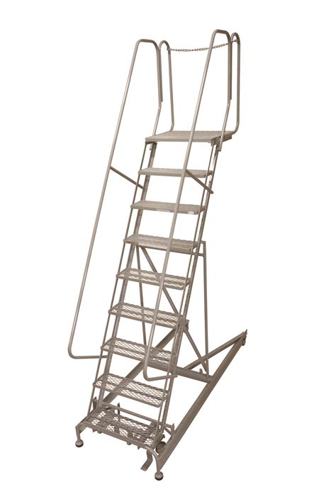 Supported 4000 Series Cantilever Ladder Platforms And Ladders