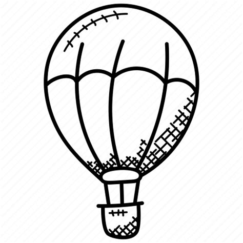 Air balloon, fire balloon, hot air balloon, parachute balloon, weather balloon icon