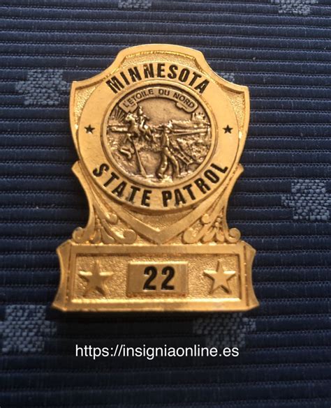 Minnesota State Patrol Police Badge Police Box Police Station Police