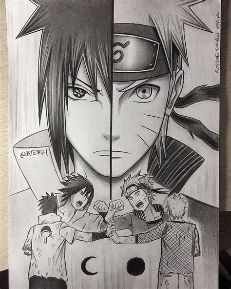 Personagens Do Naruto Por Arteyata Arte Tropa Dercy Naruto Fan Art