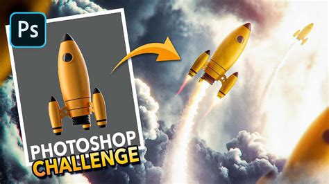 Nemanjas Photoshop Challenge The Rocket Youtube