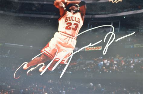 Lot Detail Michael Jordan Autographed Limited Edition Upper Deck