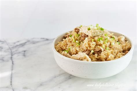 Dailydelicious Brown Rice With Silken Tofu