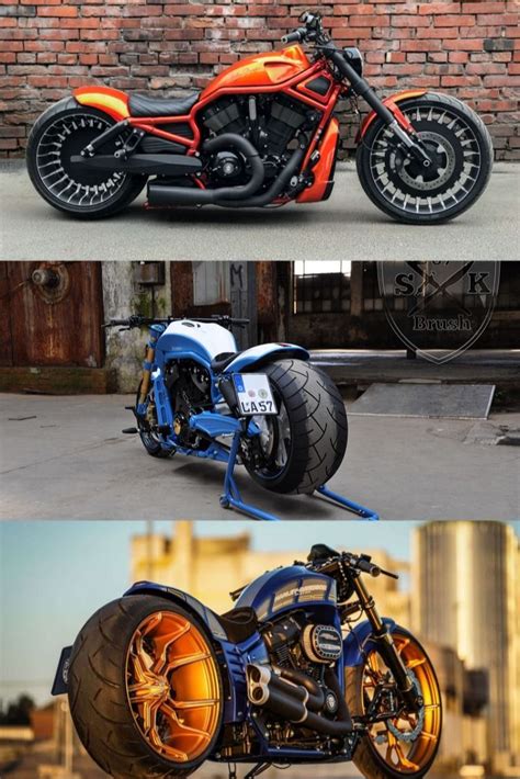 Harley Davidson V Rod Muscle Custom By Dark Kustom Custom Street
