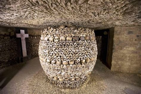 Catacombes De Paris” The Most Macabre Sight In Its Underground Tunnels