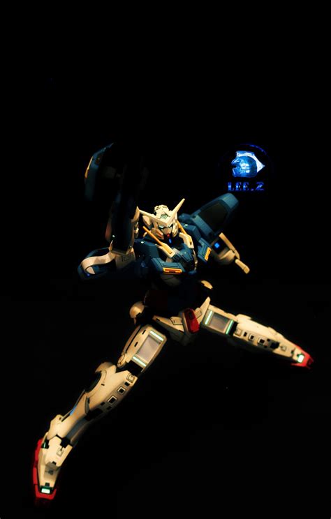 Gundam Guy 160 Gundam Exia Customized Build W Luminous Stickers