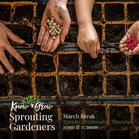 Waterdown Know Grow Spring Learning Series Connon Nurseries Inc