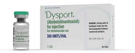 Dysport Drugs Uses Indications And Notes When Using Vinmec