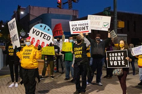 Community Groups Hold ‘count Every Vote Rally In Downtown Reading