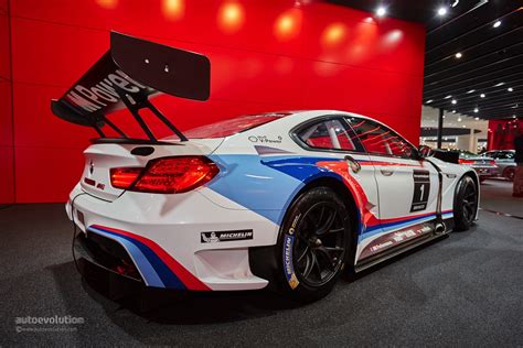 2016 Bmw M6 Gt3 Is The Definition Of Eye Candy At Frankfurt Autoevolution