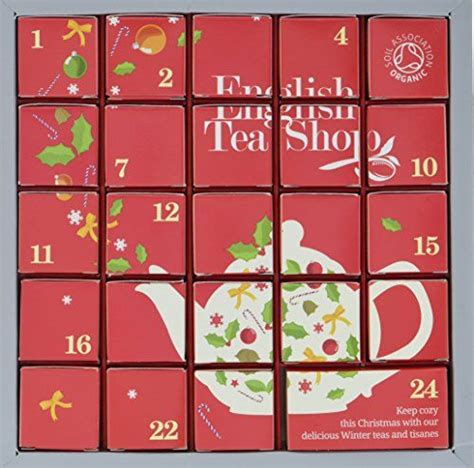 English Tea Shop Advent Calendar Tea Pot 48g Englis