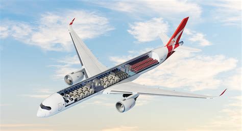 Qantas Unveils Its A350 ‘project Sunrise First And Business Class