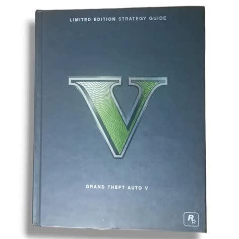 Grand Theft Auto V Limited Edition Hardcover Strategy Guide Book Brady