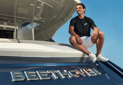 Rafael nadal is said to have put his luxury 75ft yacht named beethoven on the the avid yachtsman and worlds top tennis player commissioned the customised 24 metre 80 sunreef power in 2019. Rafael Nadal stars in MCY campaign on his 24m yacht ...