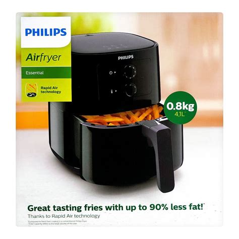 Purchase Philips Essential Xl Air Fryer 62l Black Hd 9200 Online At