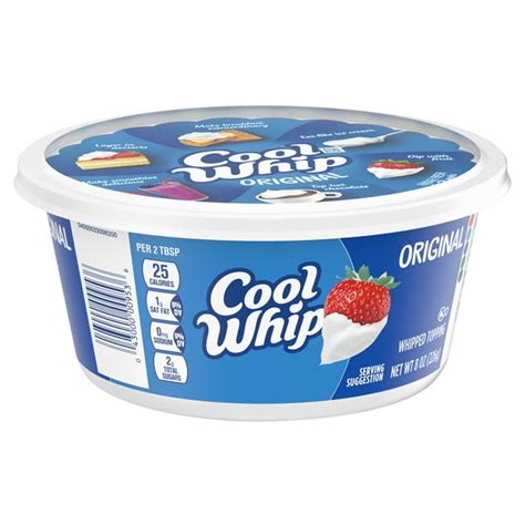 Cool Whip Original Whipped Topping 8 Oz Tub