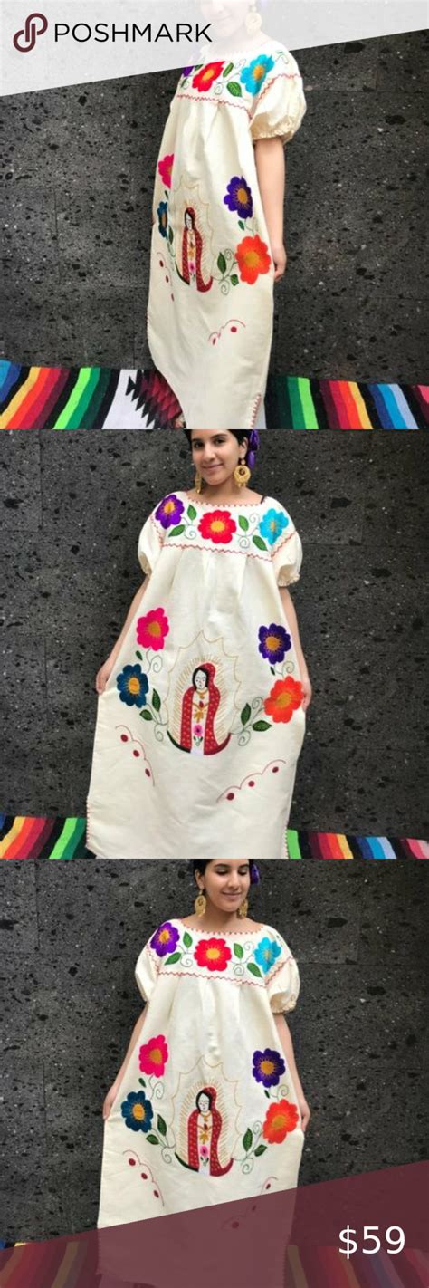 mexican woman s virgen de guadalupe dress tehuacán mexican women virgen de guadalupe women