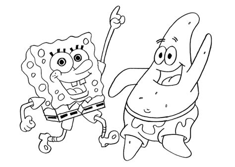 Spongebob isn't the only one who is always ready for adventure. Coloring pages from Spongebob Squarepants animated ...
