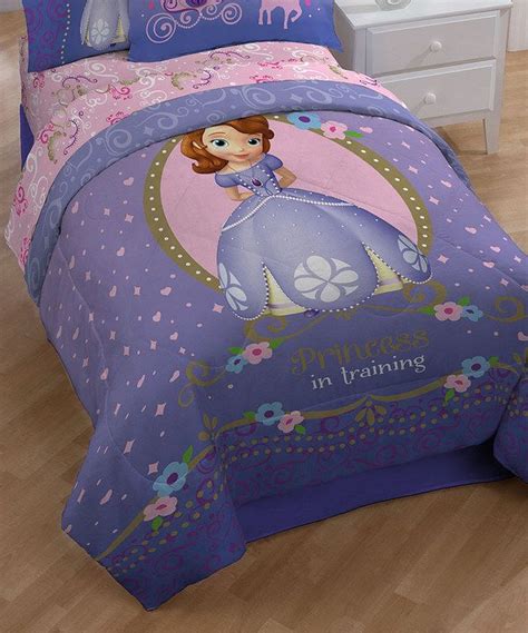 Bedding set princess quilt size 140x200 and 160x200, bath towels, pillowcases, fleece blankets for girls with all of disney princesses. Look at this Sofia the First 'Princess in Training ...
