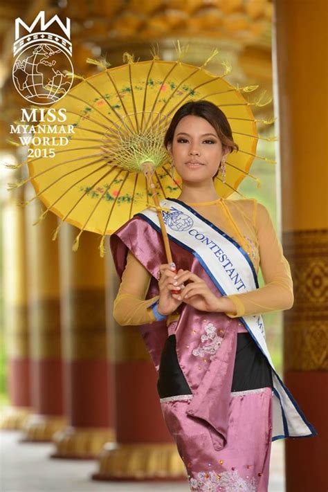 Pan Pan Angelic Miss Myanmar World 2015 Contestant Photo Credits