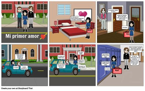 Mi Primer Amor Storyboard By A F D