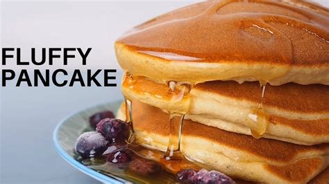 How To Make American Pancake Fluffy Pancake Recipe Youtube