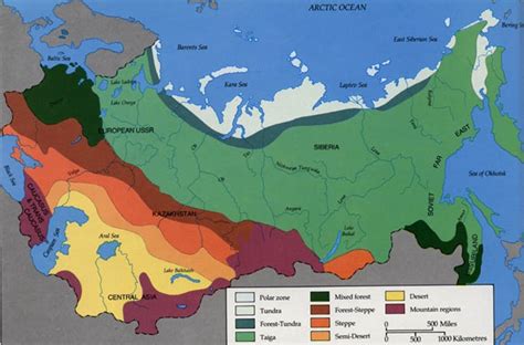 Eastern Siberian Taiga Maps And Location Of Taiga