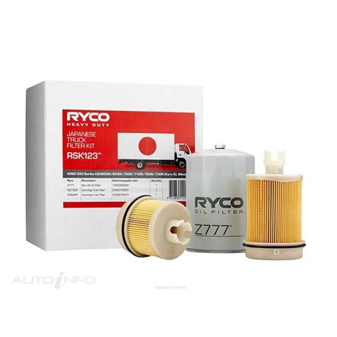 Ryco Hd Filter Service Kit Rsk123 Supercheap Auto