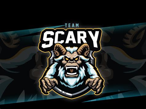 Scary Esport Logo By Chomaruddin Tri Amboko On Dribbble